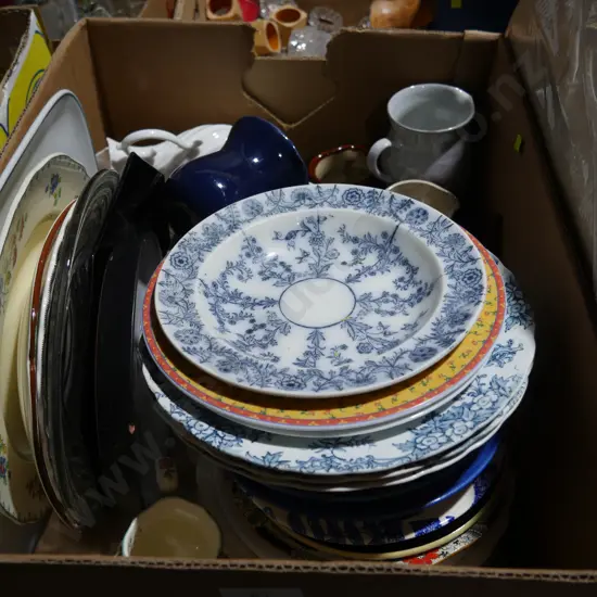 Plates, jugs etc