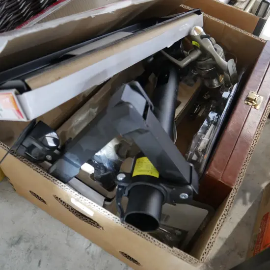 Tv bracket, cabinet hinges etc