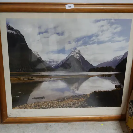 Milford Sound framed photograph