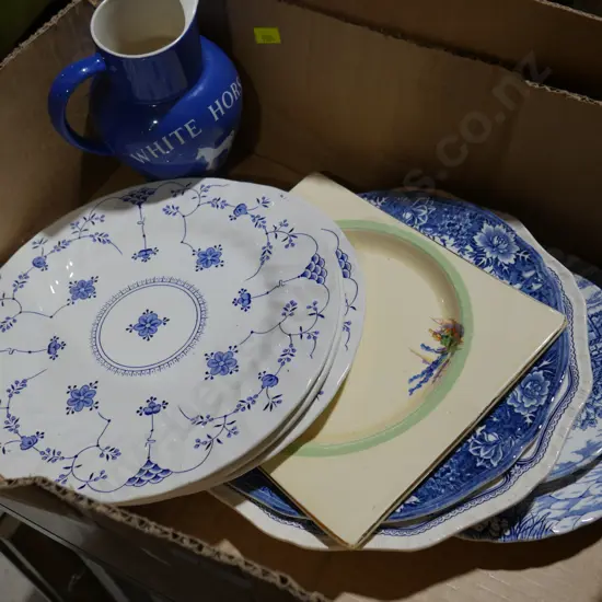Blue & white china etc