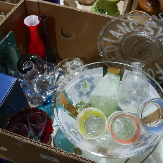 Glassware etc