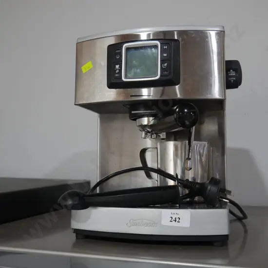 Sunbeam espresso machine