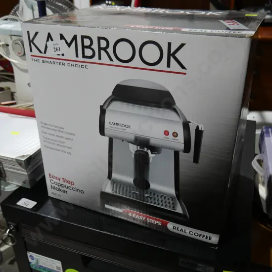 Kambrook cappuccino maker