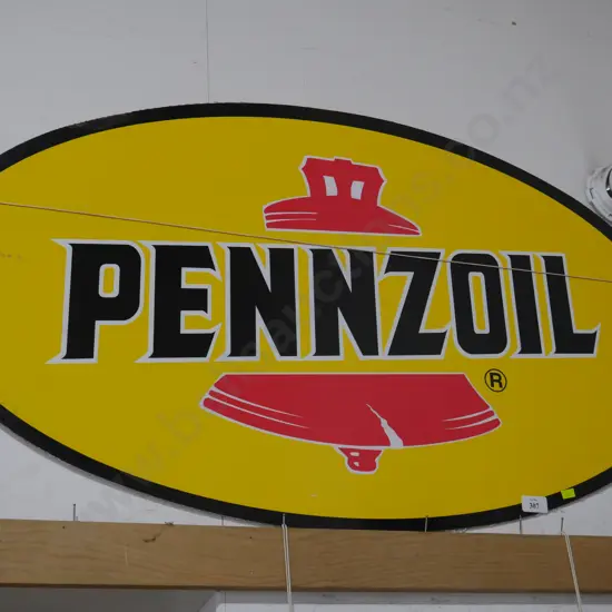 Pennzoil  & Gumout sign