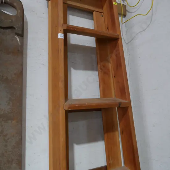 Wooden ladder