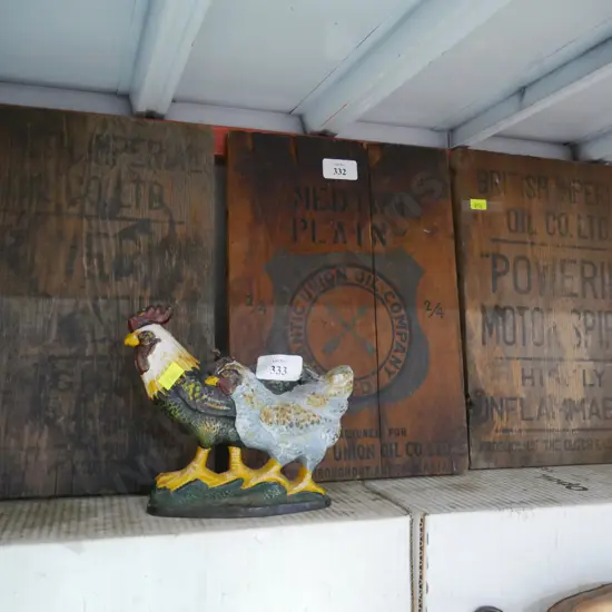 Wooden oil co boards