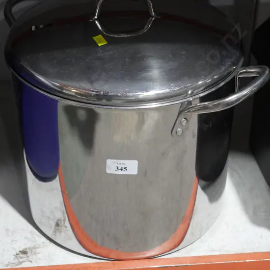 Stainless steel stock pot