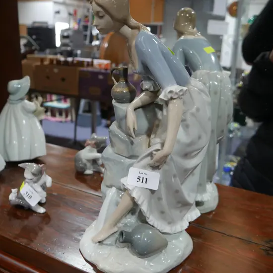 Nao figurine, young woman