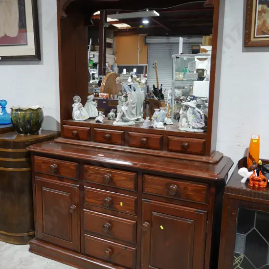 Mirror back welsh dresser