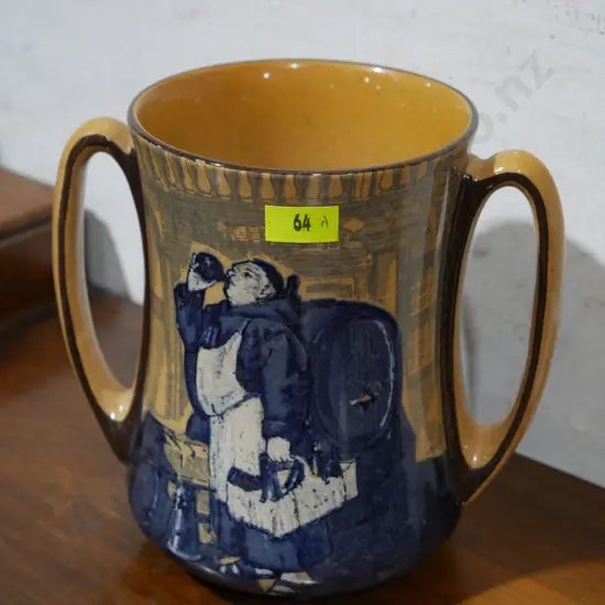 Royal Doulton Monks in the cellar double handled vase