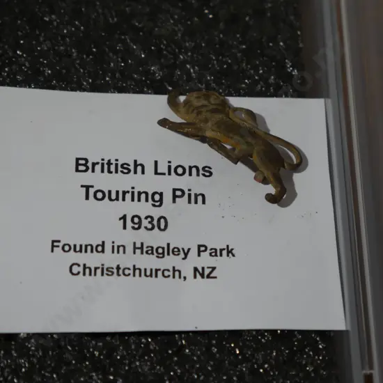 British Lions touring pin, 1930