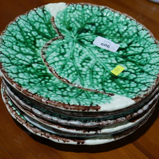 Majolica plates
