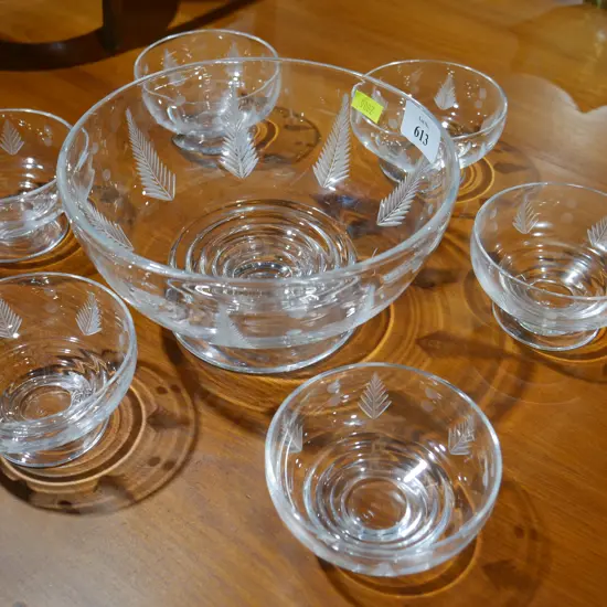 Stuart Crystal bowl set