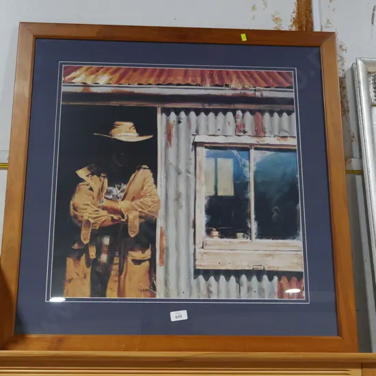 Framed artwork