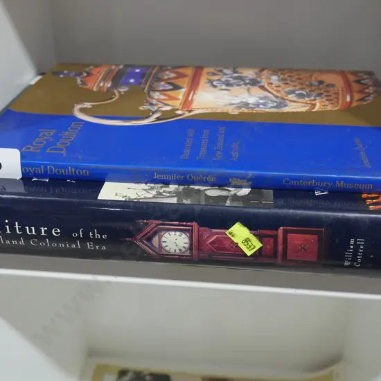 Royal Doulton, and furniture of NZ colonial era books