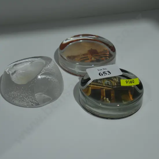 Nigel pain paper weights etc