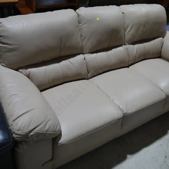 3 seater leather couch