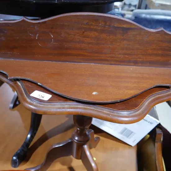 Wine table & wall shelf