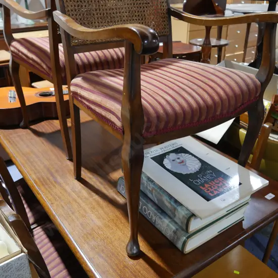 Dining table and 6 chairs