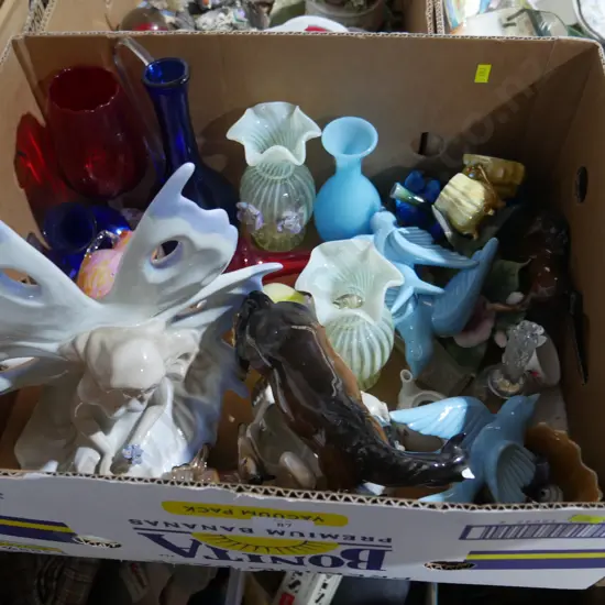 Ornaments, glass ware