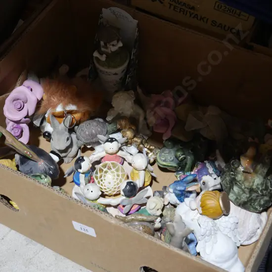 Animal ornaments, figurines