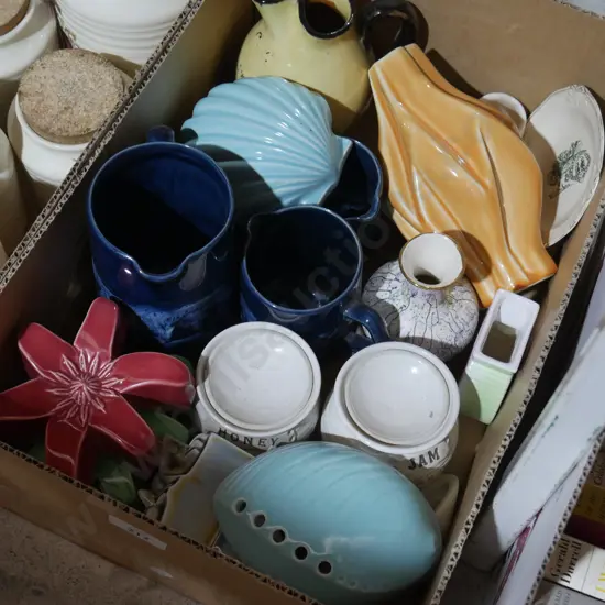 Pottery jugs vases ,ect