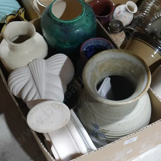 Pottery vases