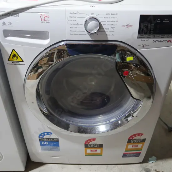 Hoover washing machine \ dryer