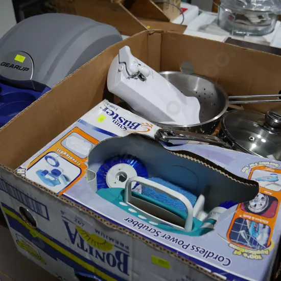 Power scrubber , ect