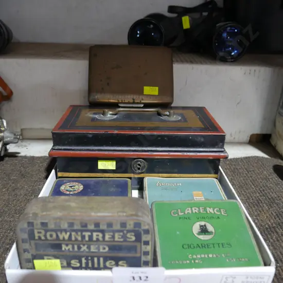 Money box cigarette tins