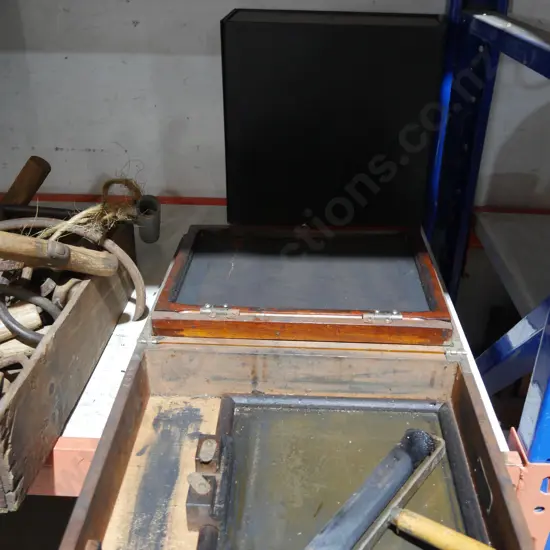 Screen printing box