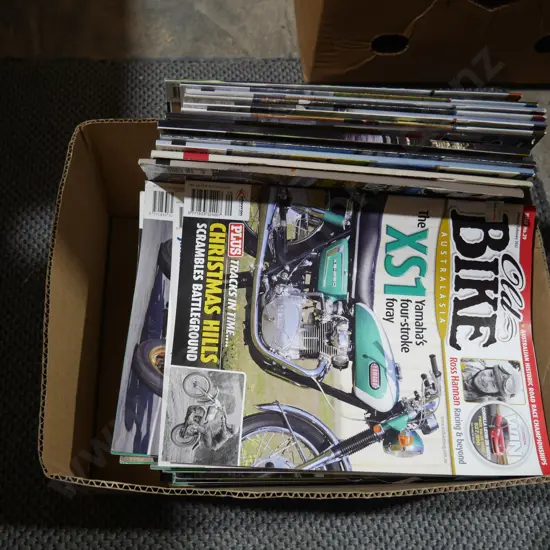 Motorcycle magazines