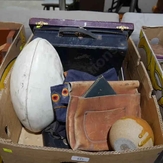 Suit cases , caps ect