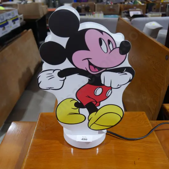 Mickey mouse lamp