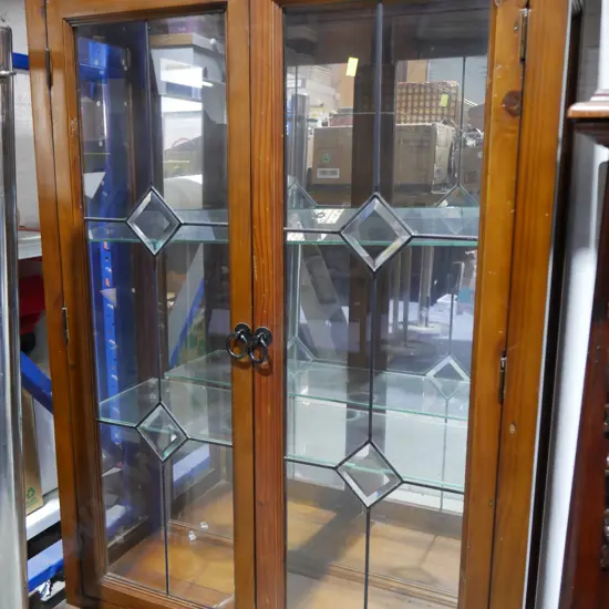 Leadlight cabinet