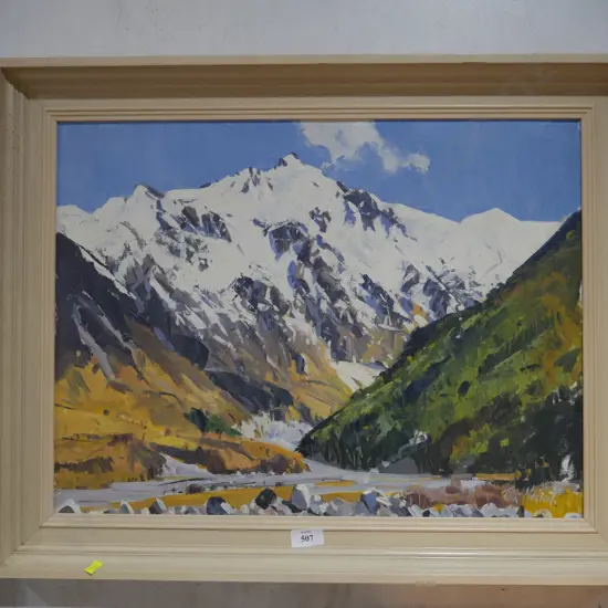 Peter Mardon oil painting