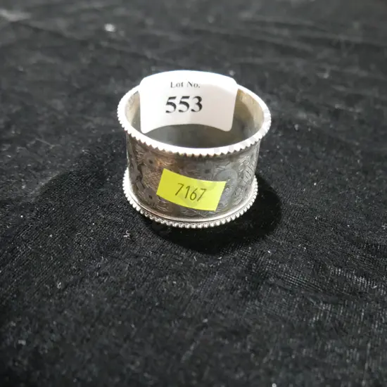 Sterling Silver napkin ring