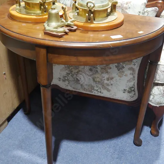 Half round Hall table