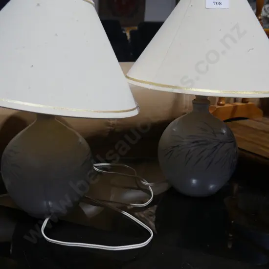 Pair of lamps