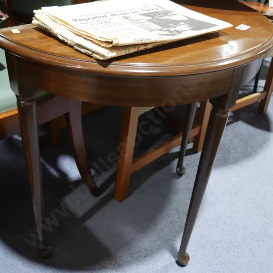 Half round Hall table