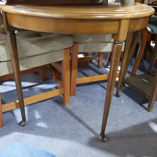 Half round Hall table