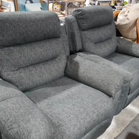 Pair recliner arm chairs