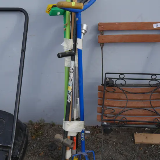 Assorted garden tools