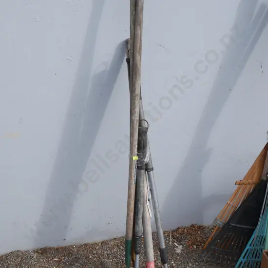 Assorted garden tools