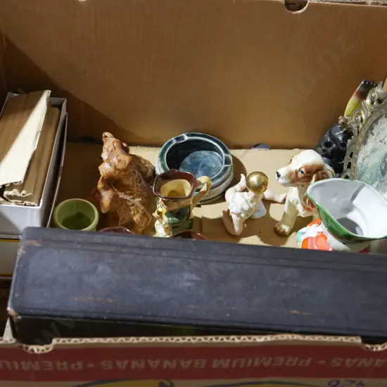 Ornaments, character jugs etc