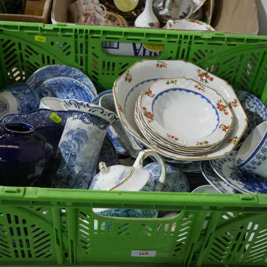 Blue and white china