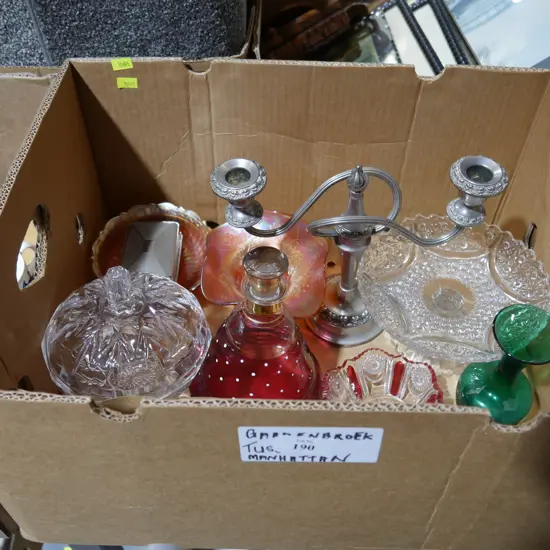 Glassware, candle holder