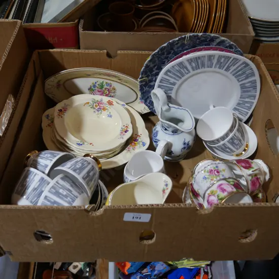 Box of china