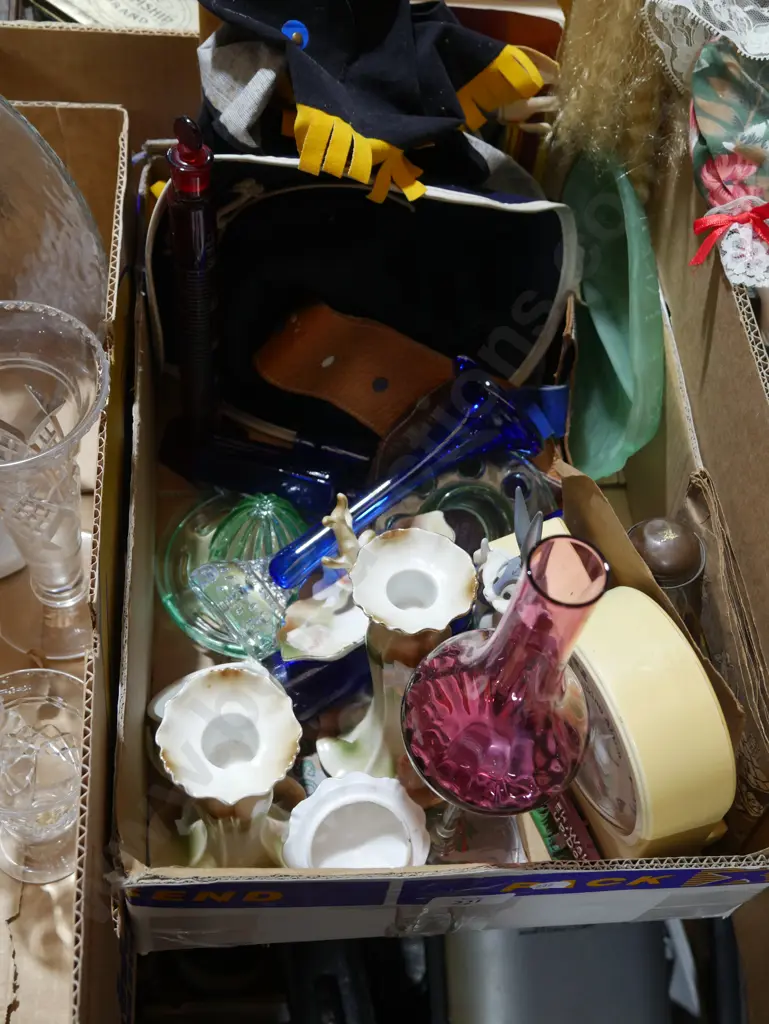 Coloured glassware etc Image 1++