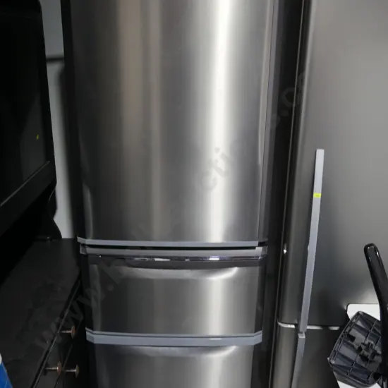 Mitsubishi electric stainless fridge freezer